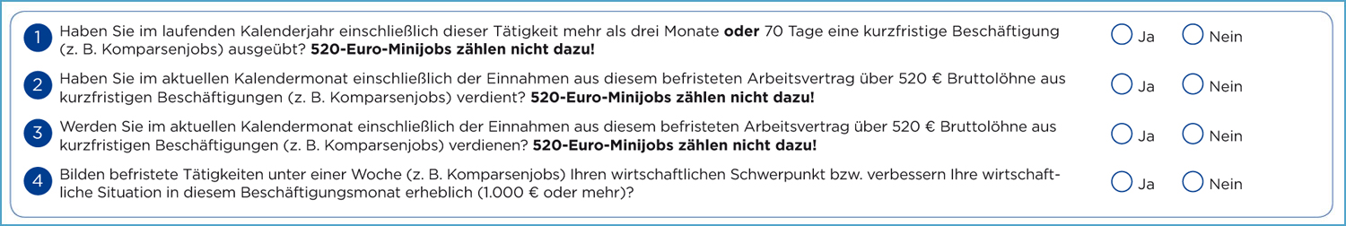 Arbeitsvertrag FAQ Ausschnitt 108